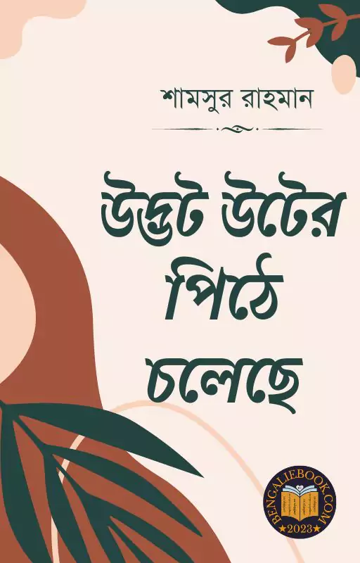 Udbhot Utter Pithe Choleche by Shamsur Rahman